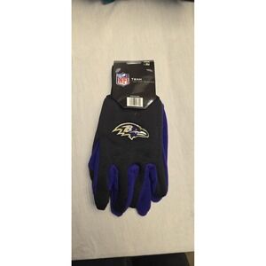 Baltimore Ravens Team Texting Gloves NFL Football Team Apparel One Size